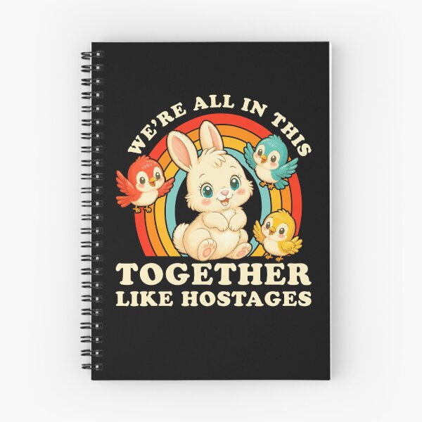 Item preview, We'Re All In This Together Like Hostages Retro designed and sold by Hedoraxe.