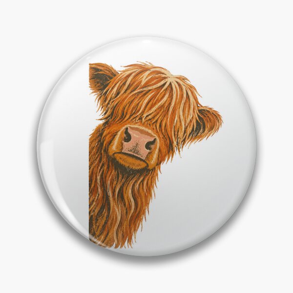 Item preview, Retro Highland Cow Vintage - Hair Farm Animal designed and sold by Moizento.