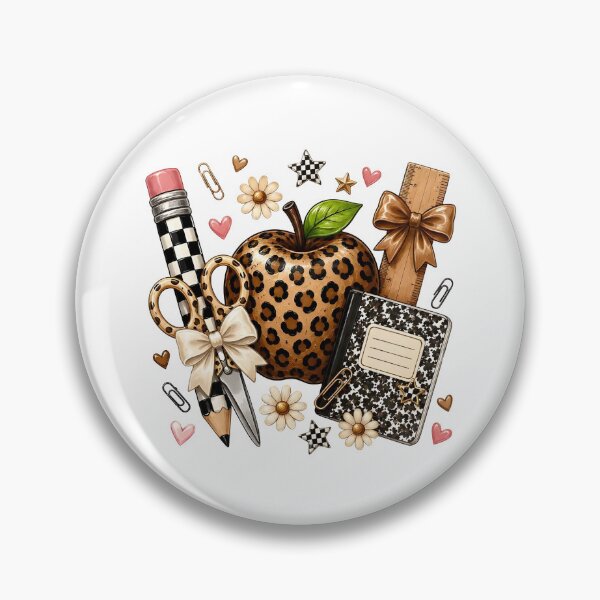 Item preview, Leopard Teacher Supplies designed and sold by ladycerebellum.