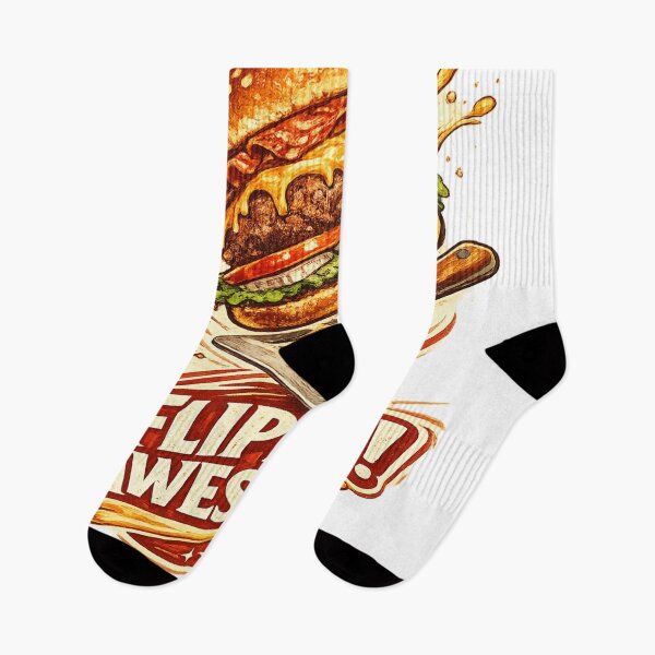 Item preview, Flippin Awesome: Playful Humor Spatula Burger Comedy Design designed and sold by irfanshikh.
