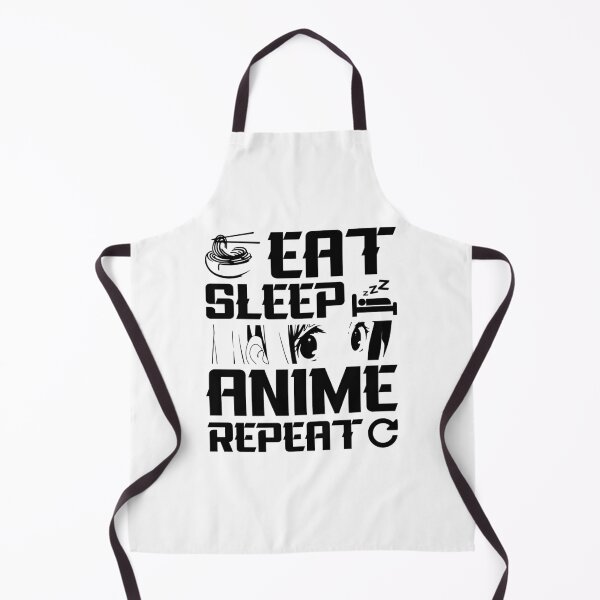 Item preview, Eat Sleep Anime Repeat – Minimalist Anime Quote designed and sold by bella-rosa87.