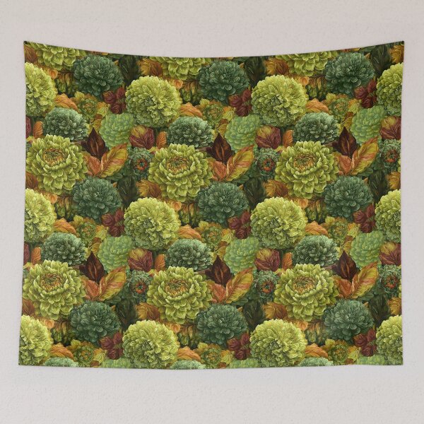 Item preview, Flourishing Dahlias Flower - Tropical Flower Pattern  - Holiday Gift Sets designed and sold by RoyalStarsPatts.