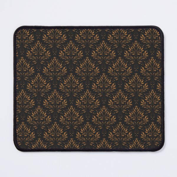 Item preview, Gold Botanical Damask Pattern designed and sold by Little Wimbly.