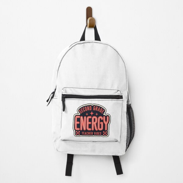 Item preview, Retro Second Grade Energy Teacher Vibes Vintage Badge Sticker designed and sold by FestivityFinds.