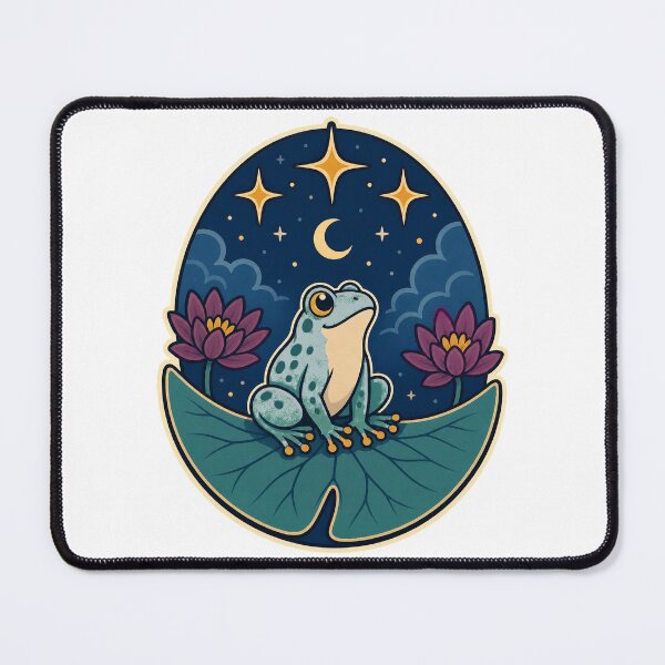 Item preview, Stargazing frog designed and sold by LaunchUIStudio.