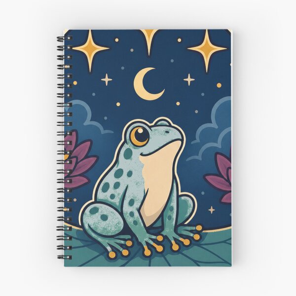Item preview, Stargazing frog designed and sold by LaunchUIStudio.