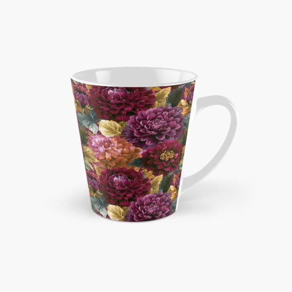 Item preview, Colorful Dahlias  - Birthday Flower Pattern  - Housewarming Gift Ideas designed and sold by RoyalStarsPatts.