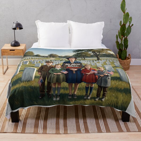 Item preview, No More Wars Please Protest designed and sold by Home Decor Art.