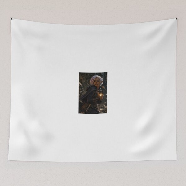 Item preview, Elf with Lantern Amidst Paper Panic designed and sold by CathryneDelamort.