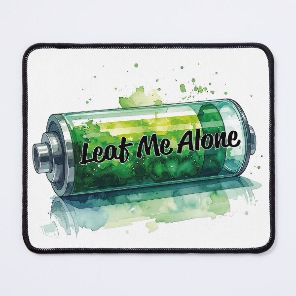 Item preview, Leaf Me Alone – Funny plant saying for nature lovers T-shirt designed and sold by Hamdy est 1985.