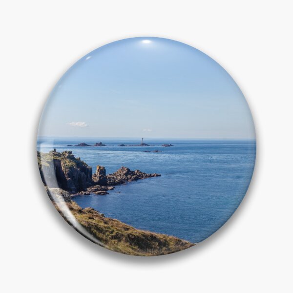 Item preview, View Of Longships Lighthouse Cornwall designed and sold by Tanya C  Smith.