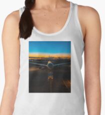 Plane at airport Women's Tank Top