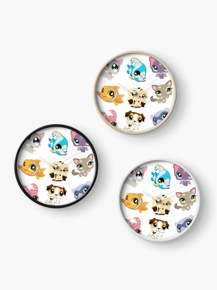Thumbnail 3 of 4, Clock, LPS Animals! designed and sold by CatsCritterDesigns .