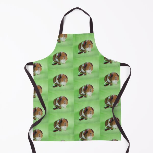 Item preview, guinea pig with headphones designed and sold by CatsCritterDesigns .