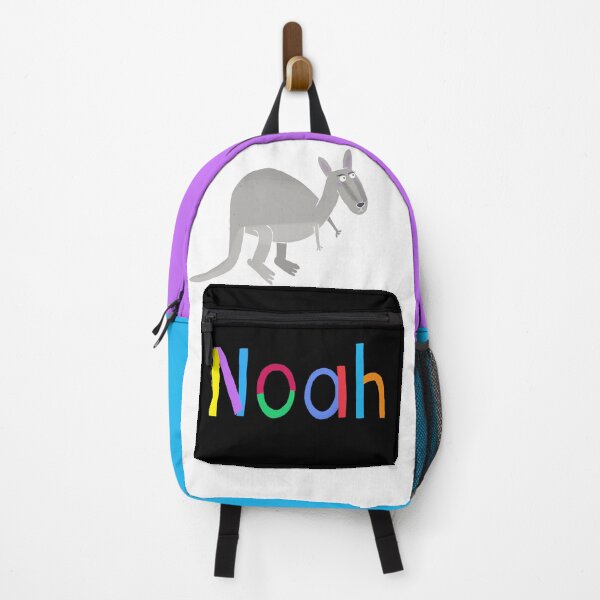 Item preview, Noah, Personalized Name Art with Funny Kangaroo by Carla Daly designed and sold by Carla Daly.