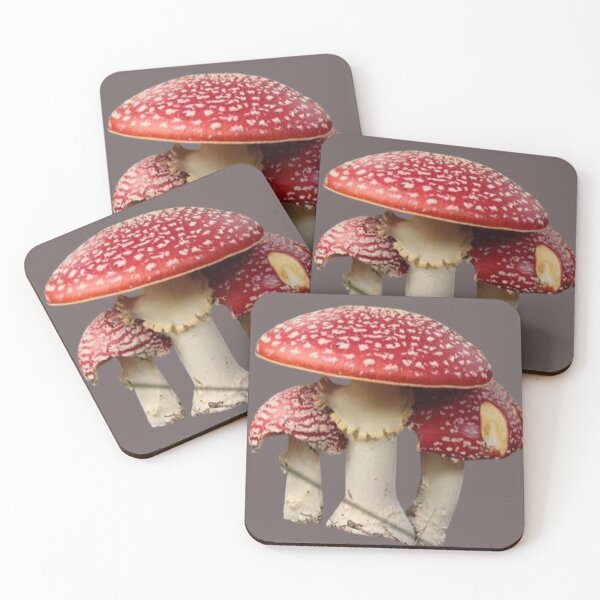 Item preview, Enchanted Amanita: Classic Red & White Toadstool Forest designed and sold by 63Hotpeppers.