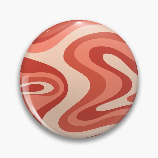 Item preview, Liquid Swirl Retro Abstract in pinks and peach tones, Light Blush, Cream, and White designed and sold by Differenceee.