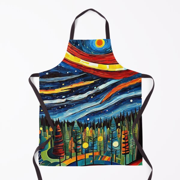 Item preview, Aurora over forest designed and sold by George Hutton Hunter.