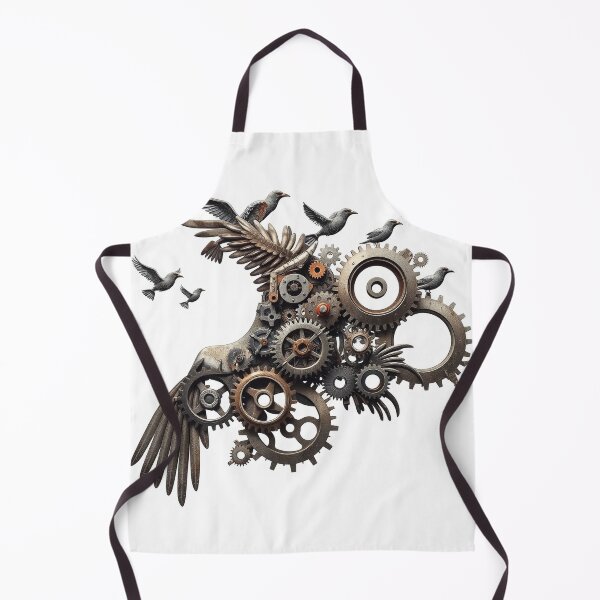 Item preview, A Flock Of Birds Formed From Interlocking Gears In designed and sold by QuirkThreadsCo.