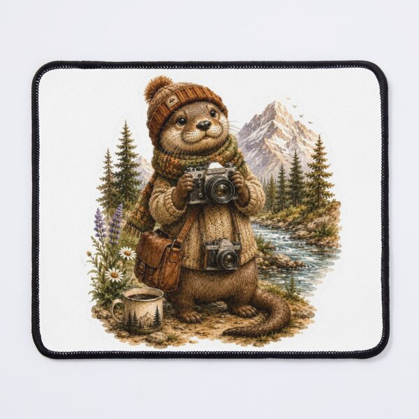 Item preview, otter photographs designed and sold by Snurly.