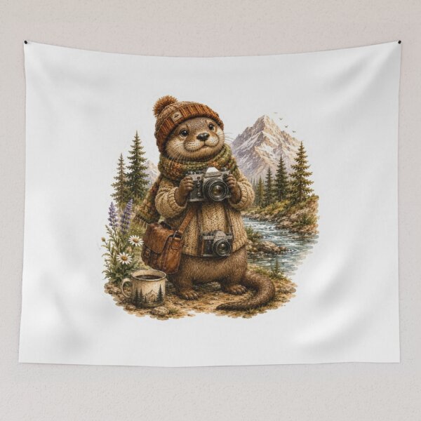 Item preview, otter photographs designed and sold by Snurly.