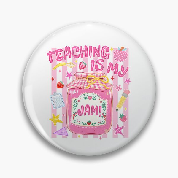 Item preview, Teaching Is My Jam designed and sold by ladycerebellum.