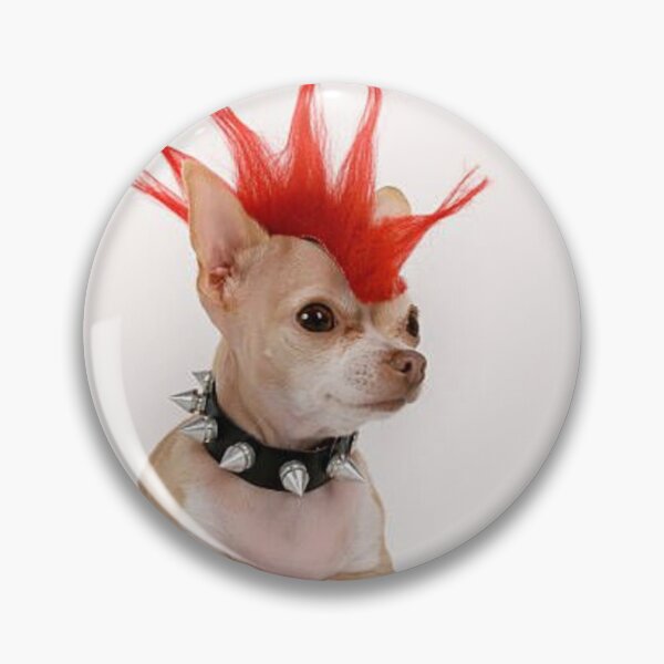 Item preview, dog with mohawk designed and sold by CatsCritterDesigns .