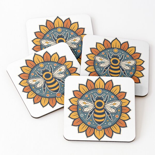 Item preview, Sunflower bee designed and sold by LaunchUIStudio.