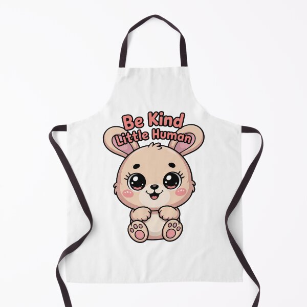 Item preview, Be Kind Little Human Cute Bunny Motivational Design designed and sold by myforestfog.