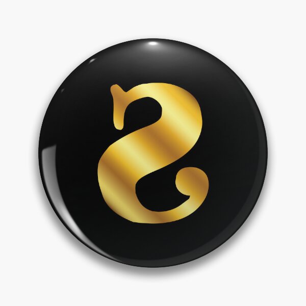 Item preview, Gold inverted letter S designed and sold by GraffiTimi.