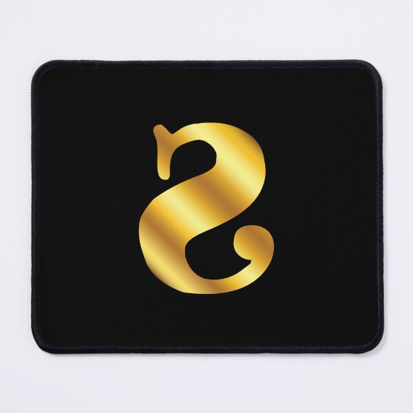 Item preview, Gold inverted letter S designed and sold by GraffiTimi.