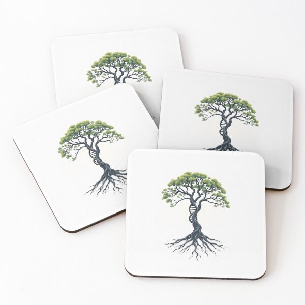 Item preview, A Tree With Roots That Resemble A Dna Double Helix designed and sold by QuirkThreadsCo.