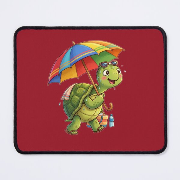 Item preview, Funny turtle on vacation designed and sold by Julitasells.
