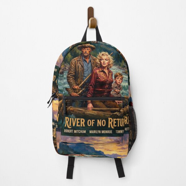 Item preview, River of No Return Western Tribute Art Poster designed and sold by Art's Diner.