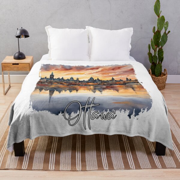Item preview, Ottawa watercolor, Ottawa Canada designed and sold by Dressyourflag.