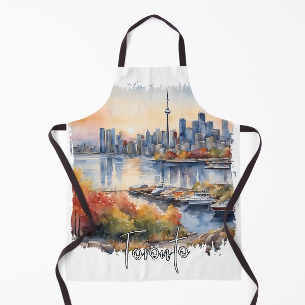 Artikelvorschau, Aquarell von Toronto, Kanada entworfen und verkauft von Dressyourflag.
