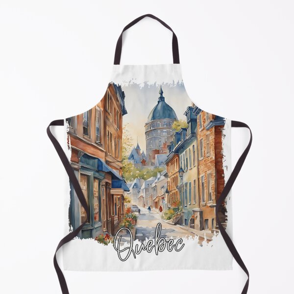Item preview, Watercolor of Quebec, Quebec, Canada designed and sold by Dressyourflag.