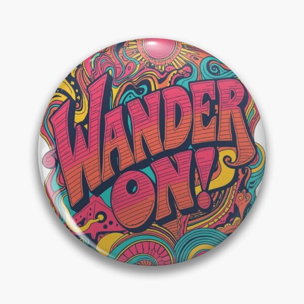 Item preview, Wander On Retro Psychedelic Groove  designed and sold by Skyrocketz.