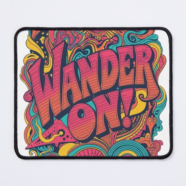 Item preview, Wander On Retro Psychedelic Groove  designed and sold by Skyrocketz.