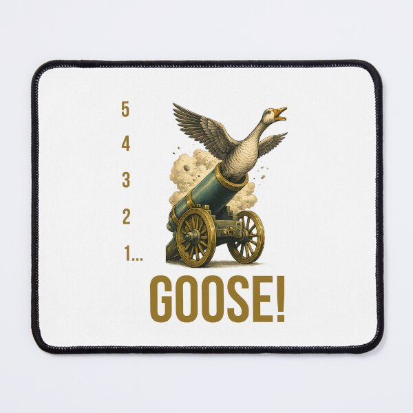 Item preview, 5 4 3 2 1 Goose! Funny Goose Cannon Countdown - Birdwatcher Gift Birdwatching Pun designed and sold by Neurospicy Trolls.