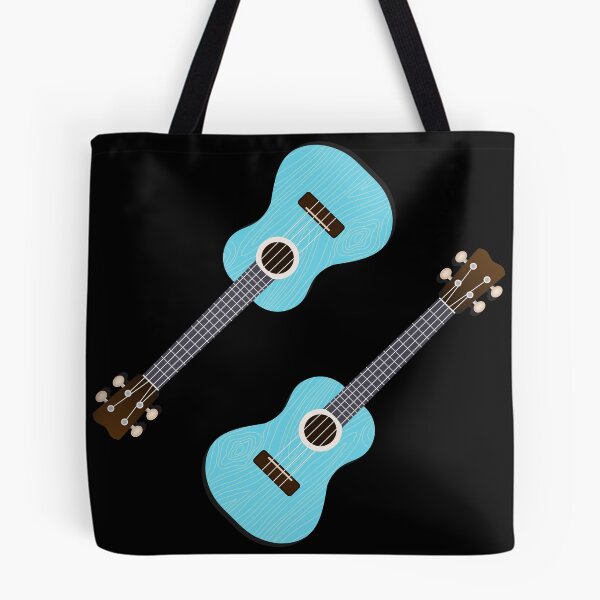 Item preview, Patrón de ukelele azul designed and sold by BRU Design.