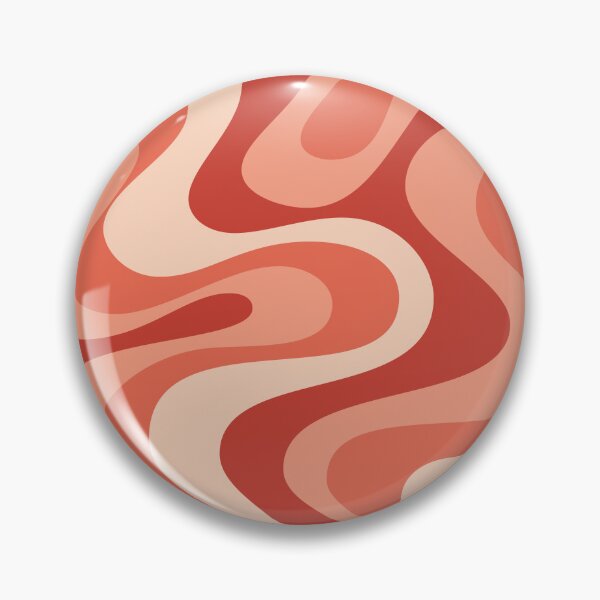 Item preview,  Liquid Swirl Retro Abstract in pinks and peach tones, Light Blush, Cream, and White designed and sold by Differenceee.