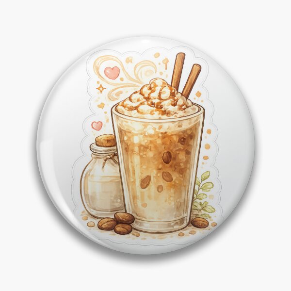 Item preview, Cute Iced Coffee Sticker | Kawaii Frappé with Whipped Cream | Coffee Lover Aesthetic | Café Drink Art | Latte & Espresso Gift designed and sold by StyloStudio.
