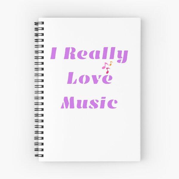 Item preview, I Really Love Music T-shirt Gifts Music Lover designed and sold by ZemVibe.