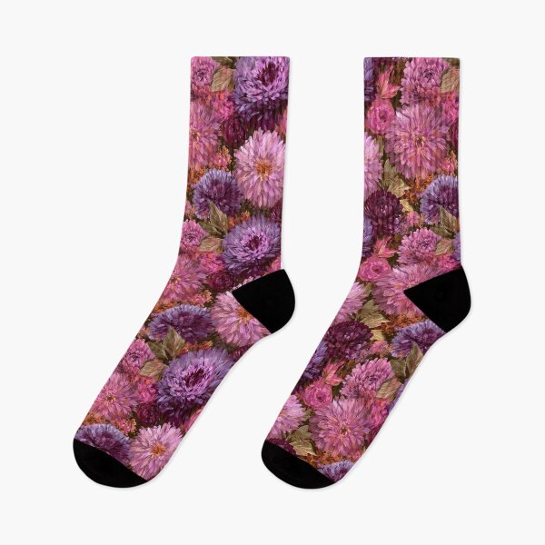Item preview, Wild Dahlias Floral - Flower Floral Pattern  - Mother'S Day Gift Ideas designed and sold by RoyalStarsPatts.