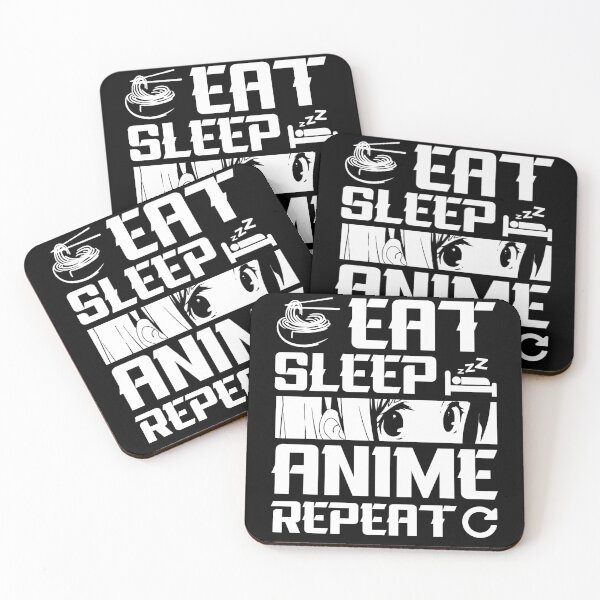 Item preview, Eat Sleep Anime Repeat – Otaku Lifestyle Design designed and sold by bella-rosa87.