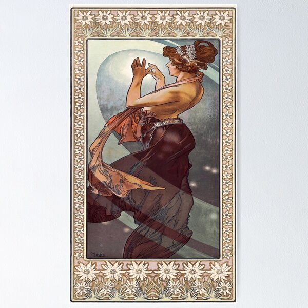 Item preview, Pole Star Woman with Flowing Hair designed and sold by artofuniverse.