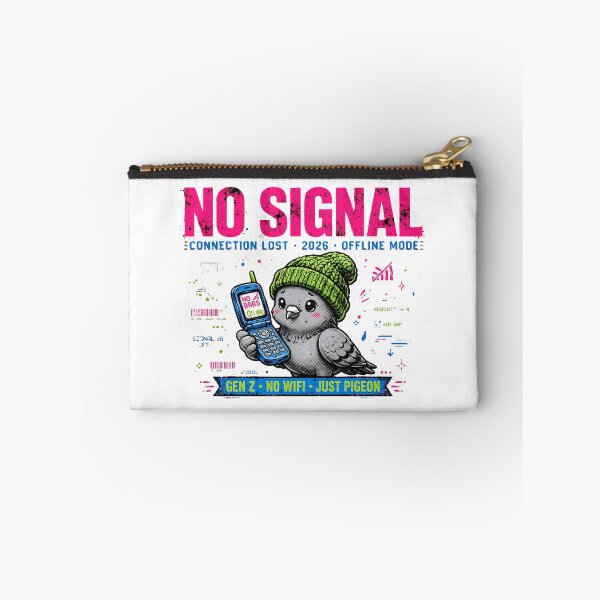 Item preview, No Signal Connection Lost Cute Pigeon Retro Flip Phone Gen Z T-Shirt designed and sold by Arextr.