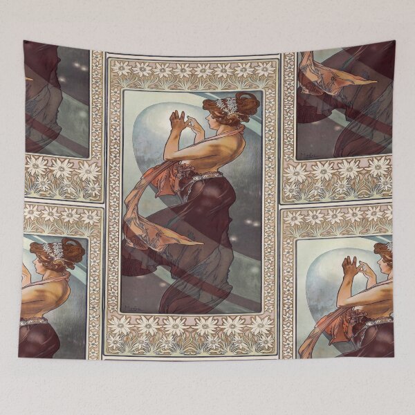 Item preview, Pole Star Woman with Flowing Hair designed and sold by artofuniverse.