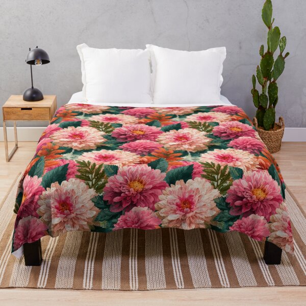 Item preview, Ornamental Dahlias Flower - Flower Floral Pattern  - Mother'S Day Gifts designed and sold by RoyalStarsPatts.